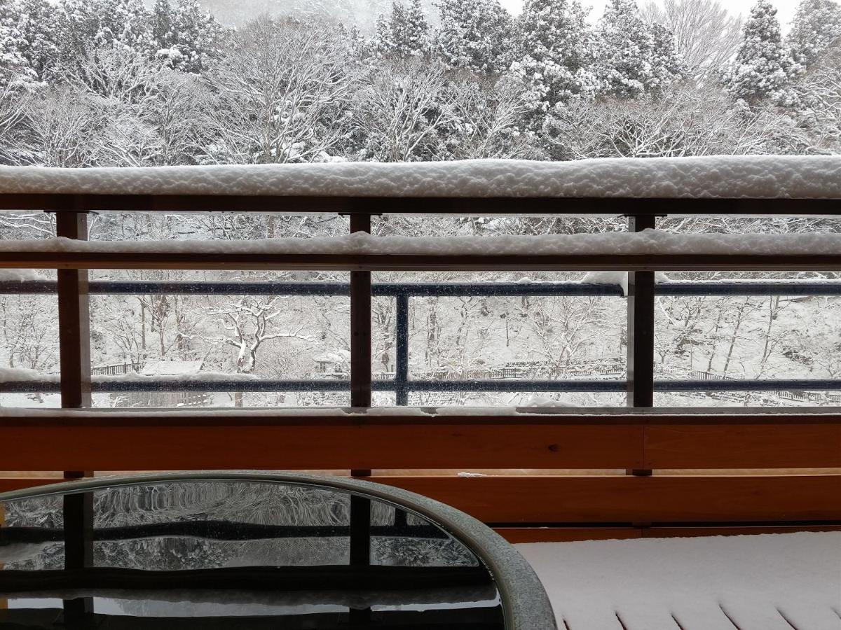 Shiobara Onsen Ryokan Kamiaizuya Насусиобара Экстерьер фото